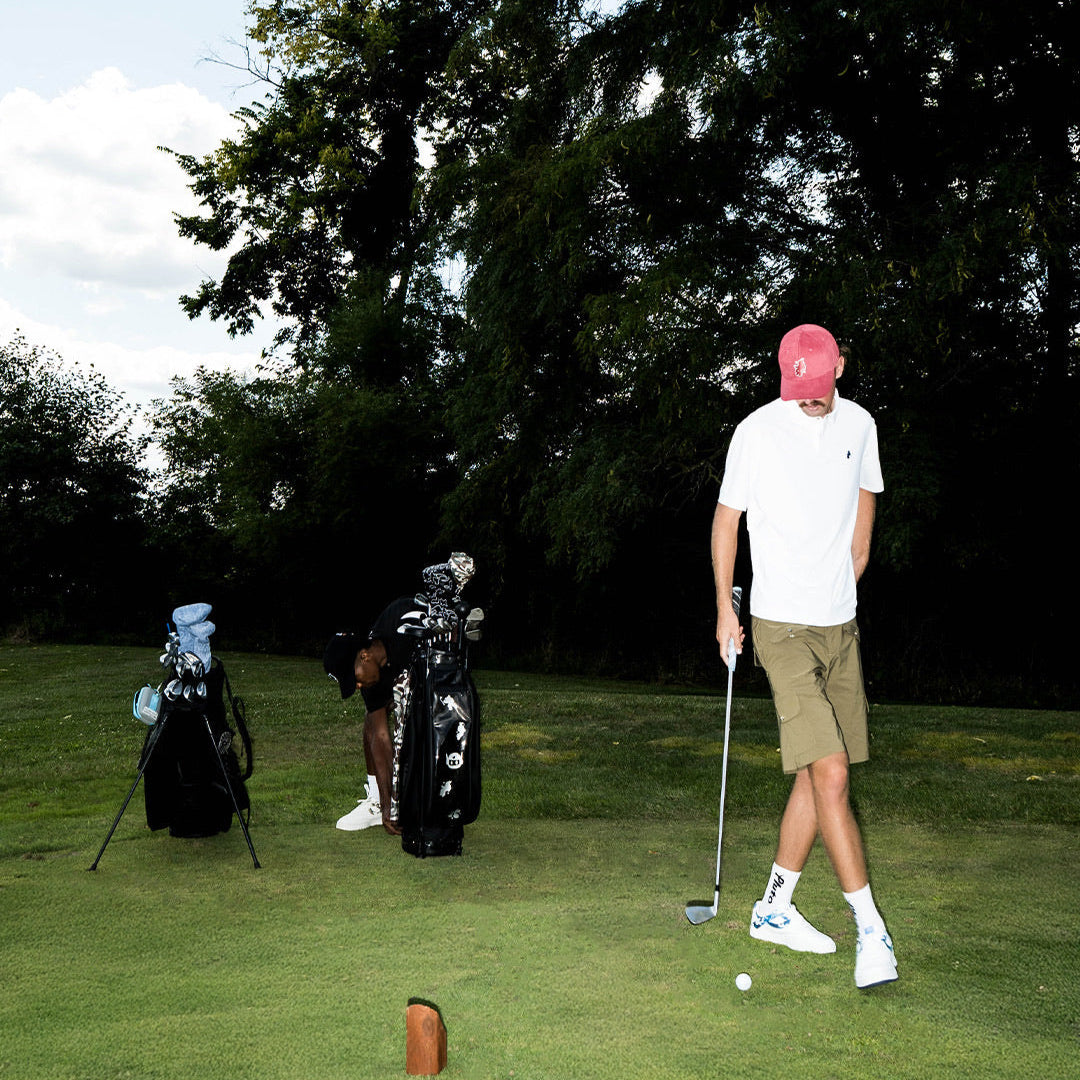 PLUTO GOLF ACADEMY HAT | CRIMSON