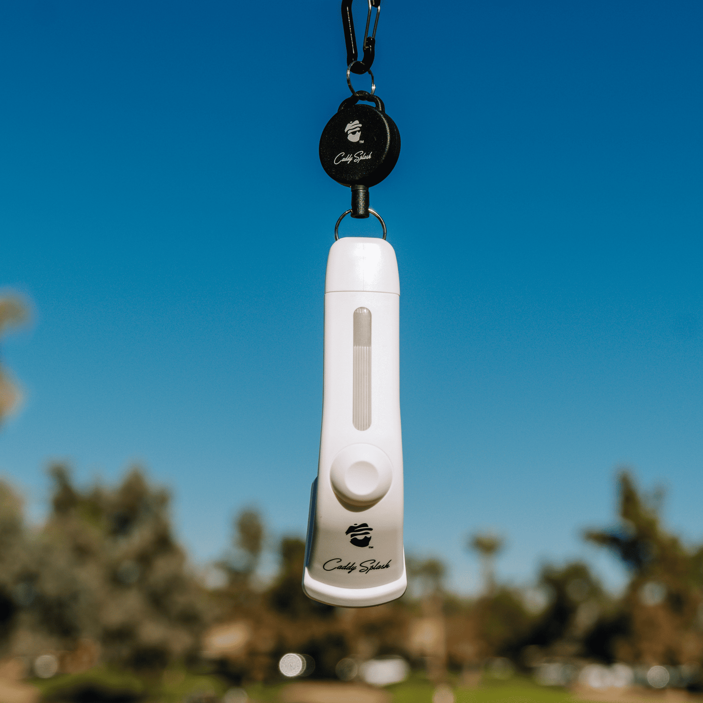 Golf Pocket Mag Towel - White & Ice White Golf Club Water Brush Pro Bundle