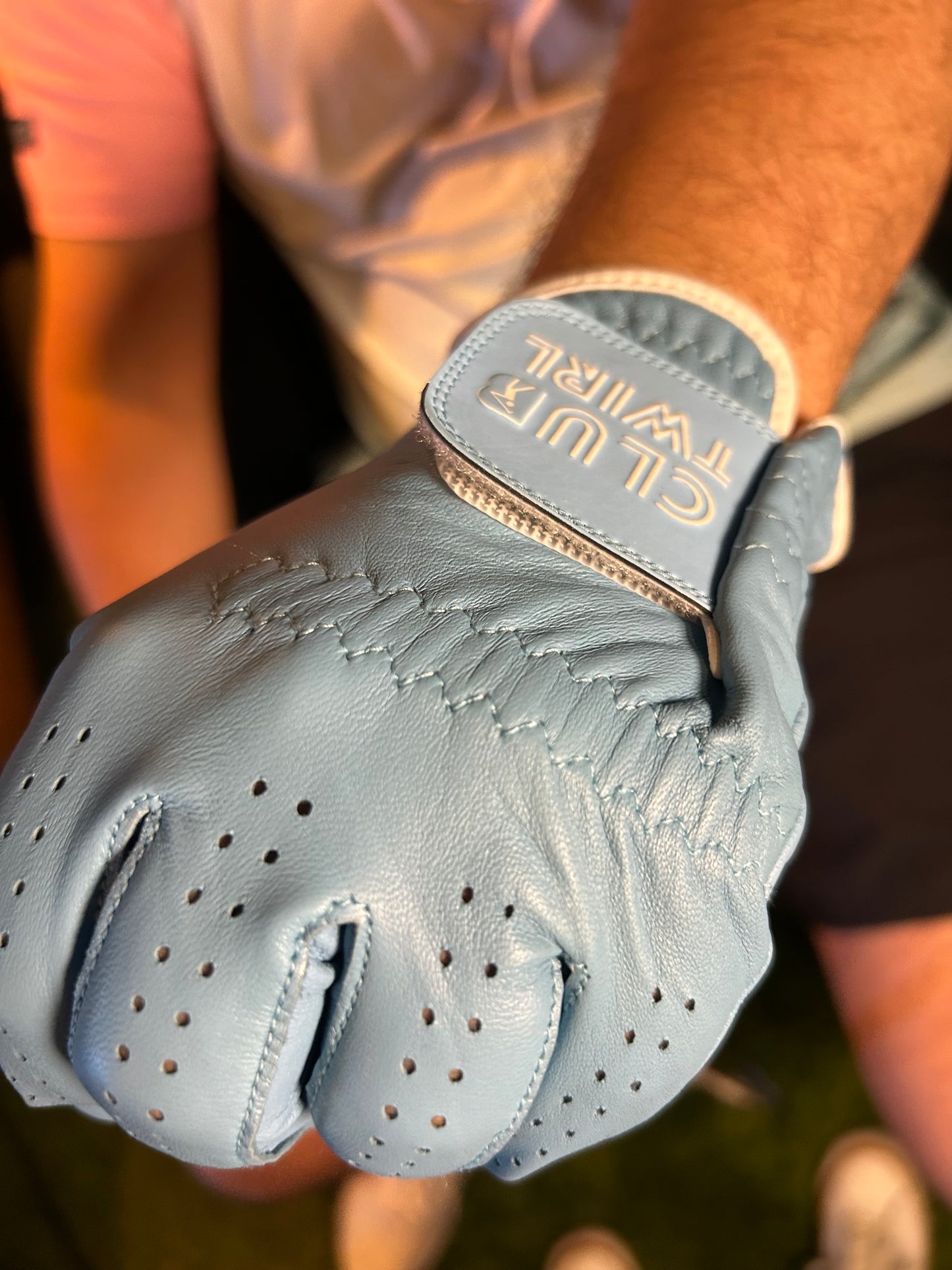 Blue Skies Big Drives Golf Glove