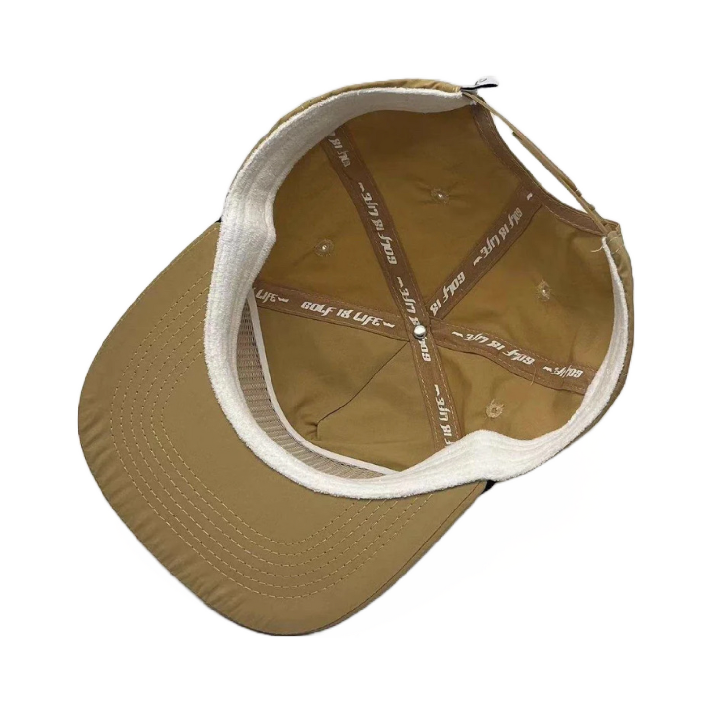"HAND STYLE" GOLF LOGO Hat
Khaki