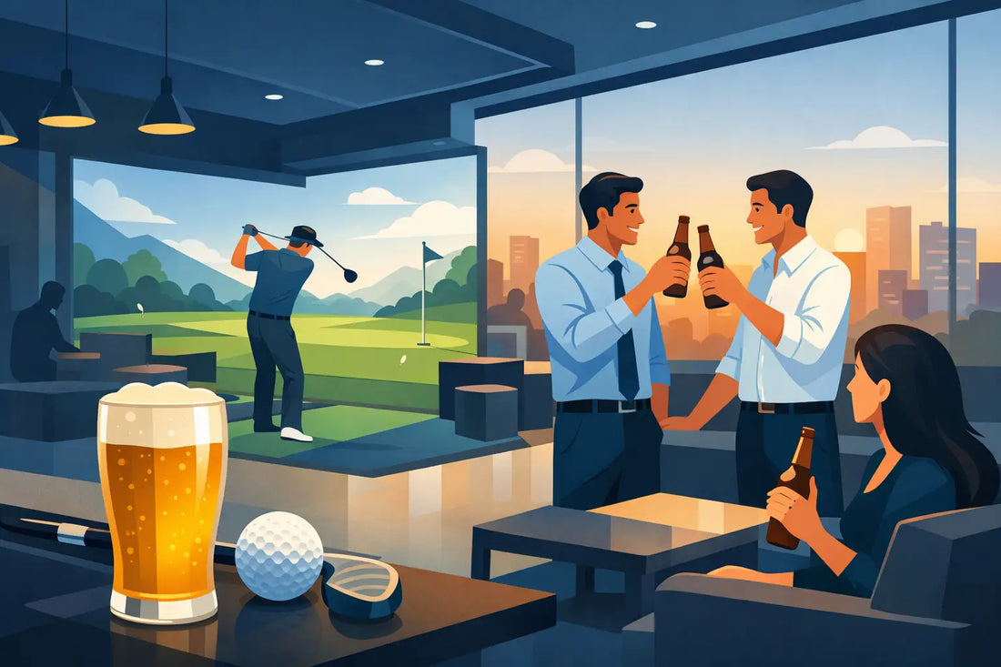 Why a Cold Beer Golf Lounge Works After Work