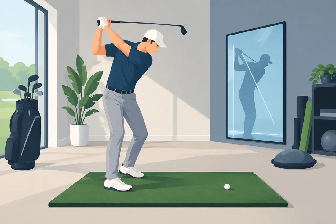 7 Ways to Improve Your Golf Swing Indoors