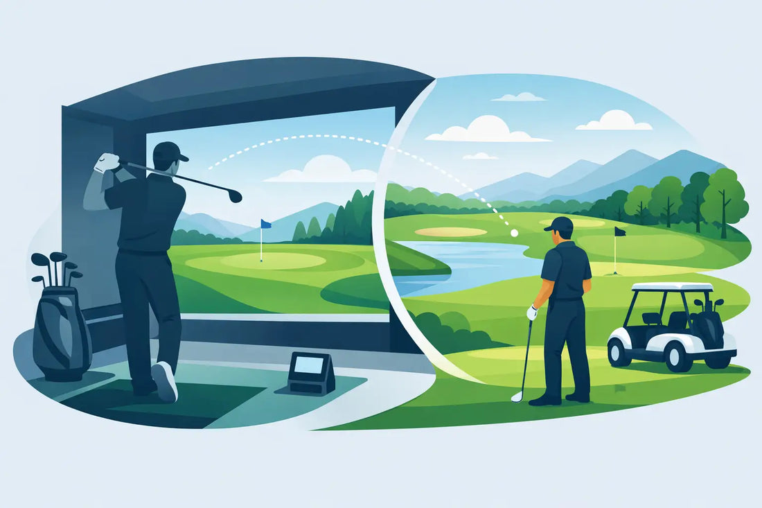 Golf Simulator Practice That Travels to the Course