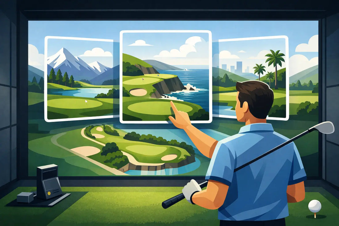 Golf Simulator Course Selection Made Easy