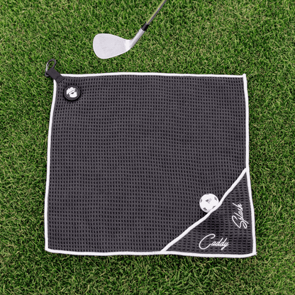 Deluxe Club Cleaning Kit: Pro Golf Club Cleaner, Magnetic Towel & Groove Sharpener