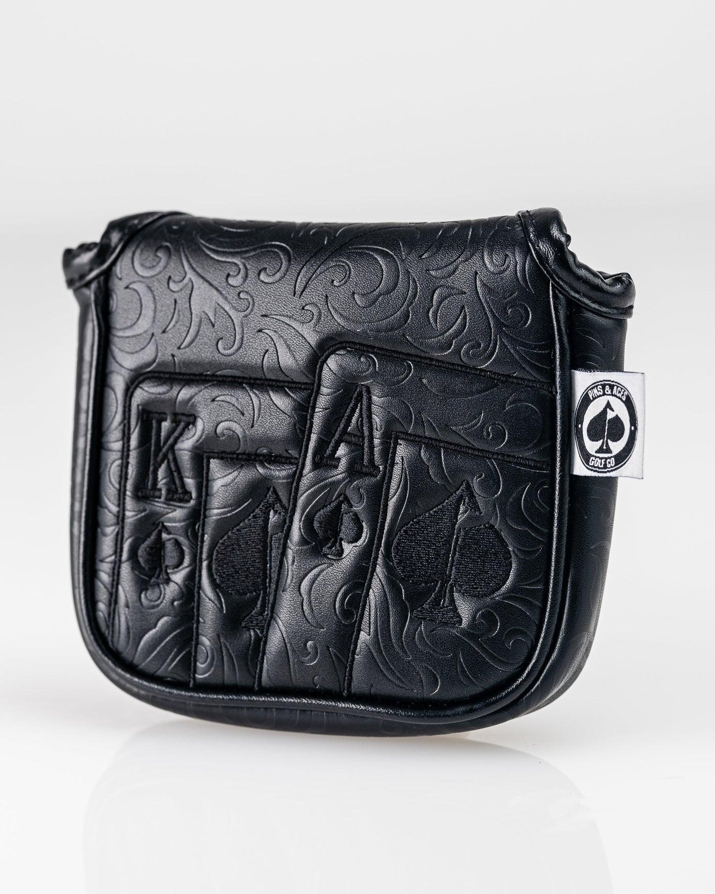 Blackout Ace of Spades - Mallet Putter Cover