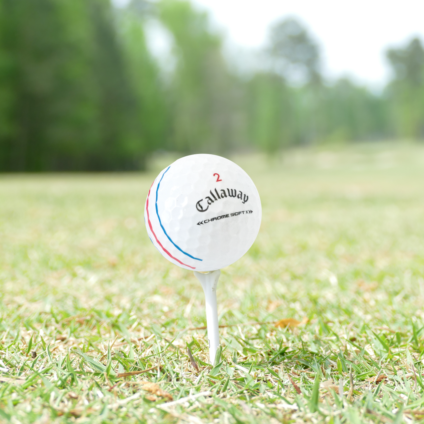 Used Callaway Chrome Soft X Triple Track Golf Balls - 1 Dozen