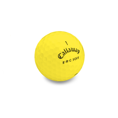 Used Callaway ERC Soft Triple Track Golf Balls - 1 Dozen