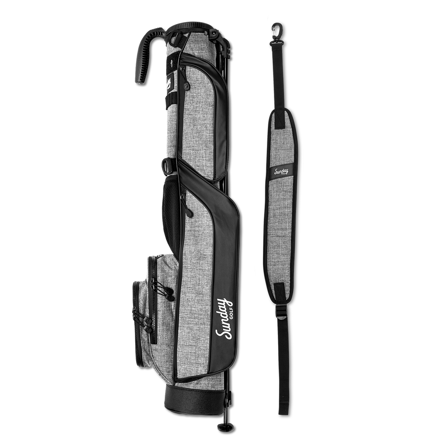 Loma | Heather Gray Par 3 Bag