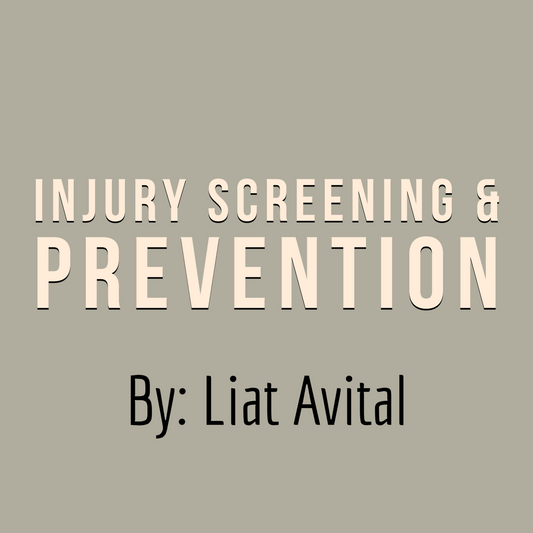 Injury Screen and Prevention