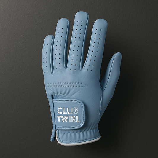 Blue Skies Big Drives Golf Glove