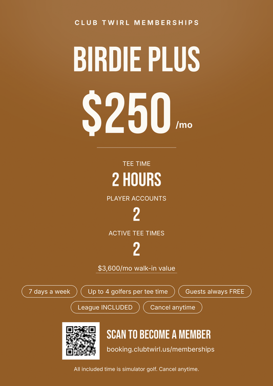 Birdie Plus Membership