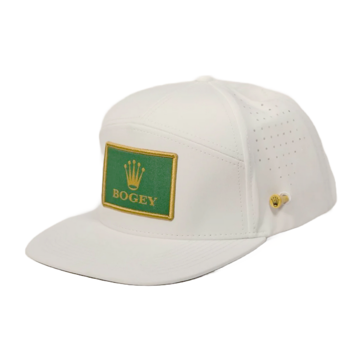 Crown Jewel Bogey Hat White