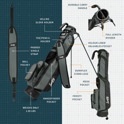 Loma | Midnight Green Par 3 Bag