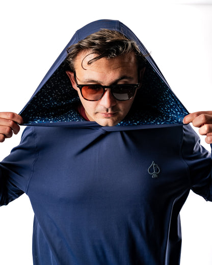 Performance Golf Hoodie - Manta Ray