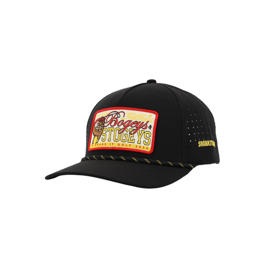 Bogeys & Stogies Black Golf Hat