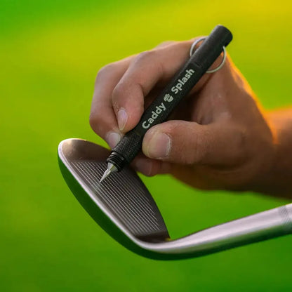Deluxe Club Cleaning Kit: Pro Golf Club Cleaner, Magnetic Towel & Groove Sharpener