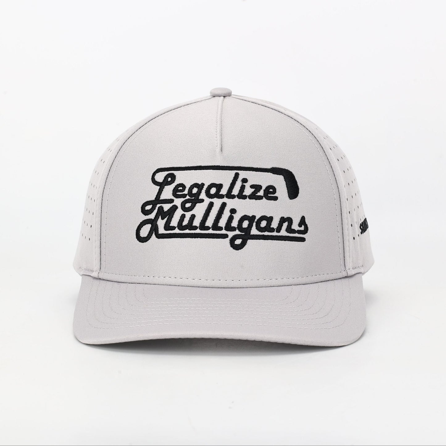 Legalize Mulligans Gray Golf Hat