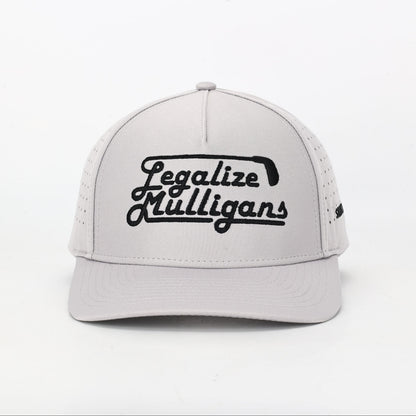 Legalize Mulligans Gray Golf Hat